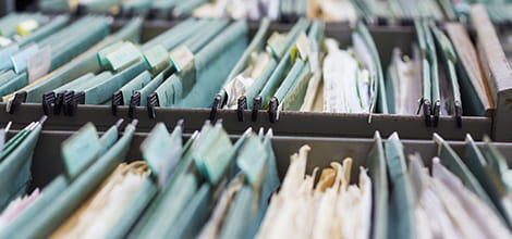 confidentiality record files